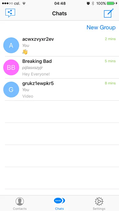 DISPEER - Anonymous Messenger 스크린샷