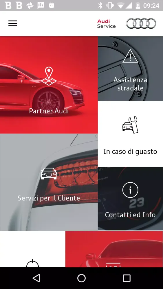 Audi Service Screenshots