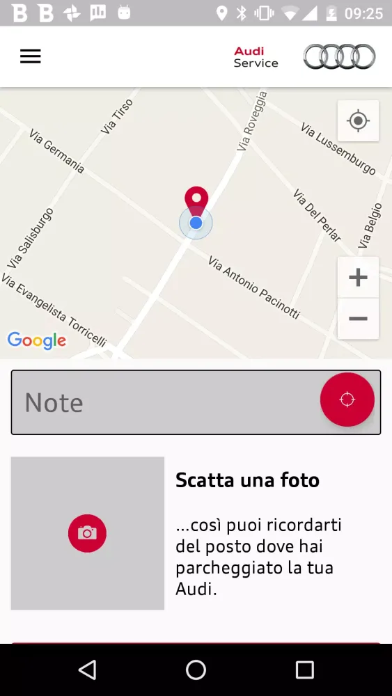 Audi Service Screenshots