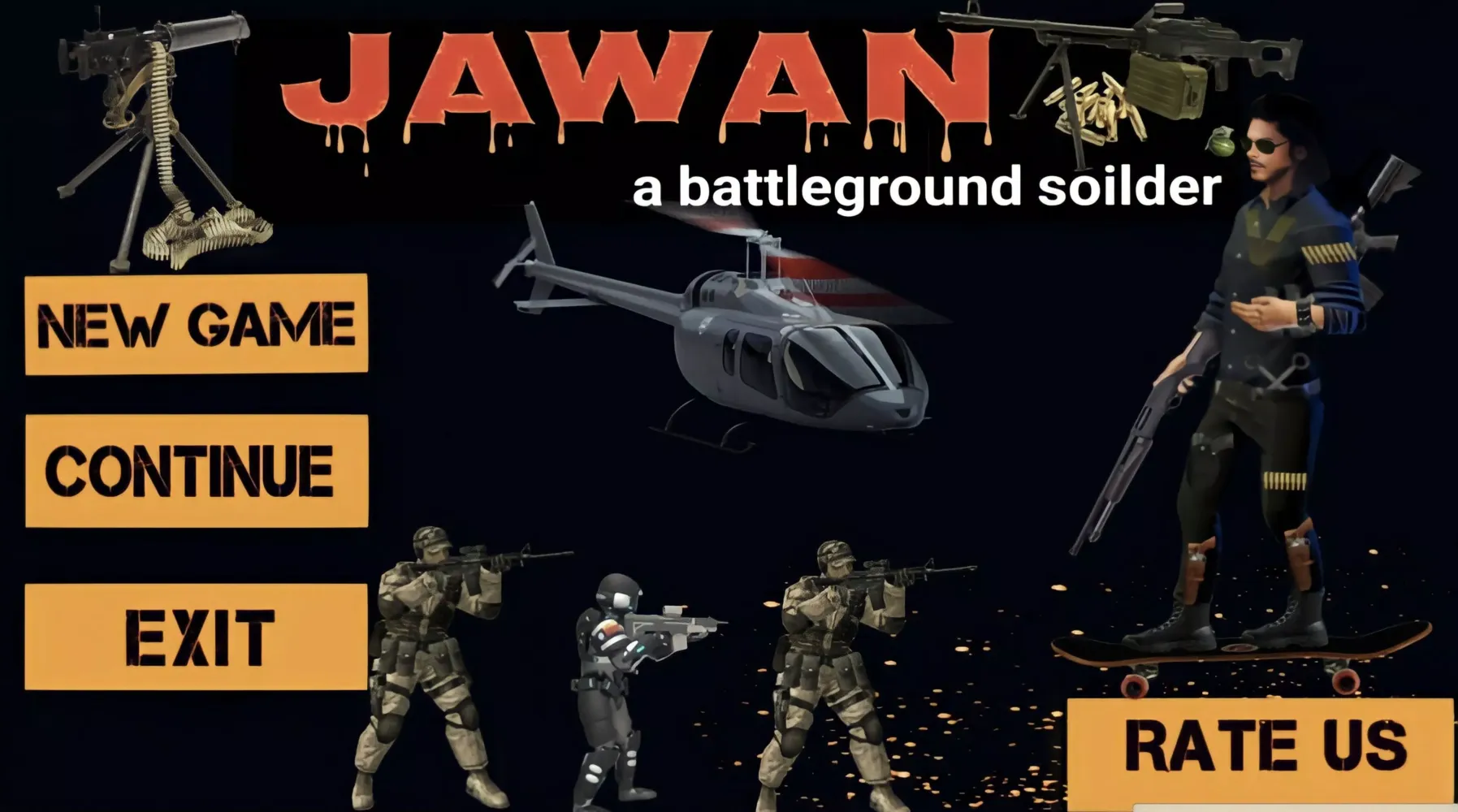 Jawan Movie Action Game Screenshots
