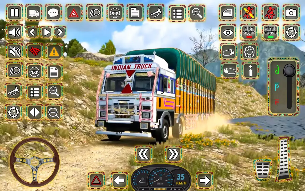 صور Indian Truck Offroad Cargo 3D