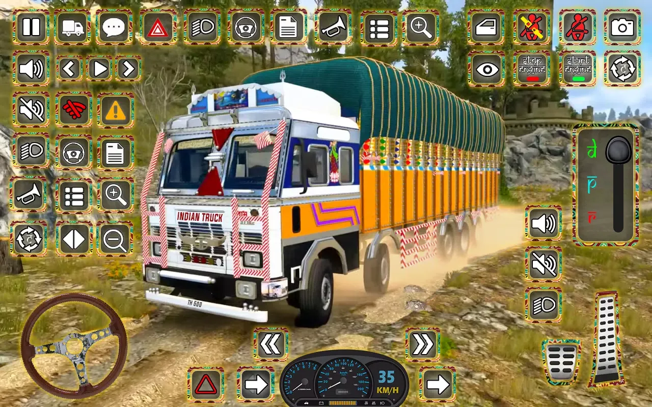 صور Indian Truck Offroad Cargo 3D