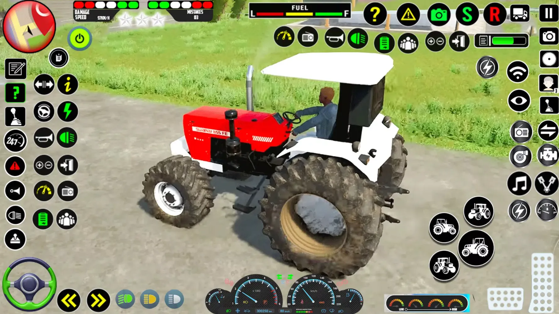 Tractor Driving Farming Games 스크린샷