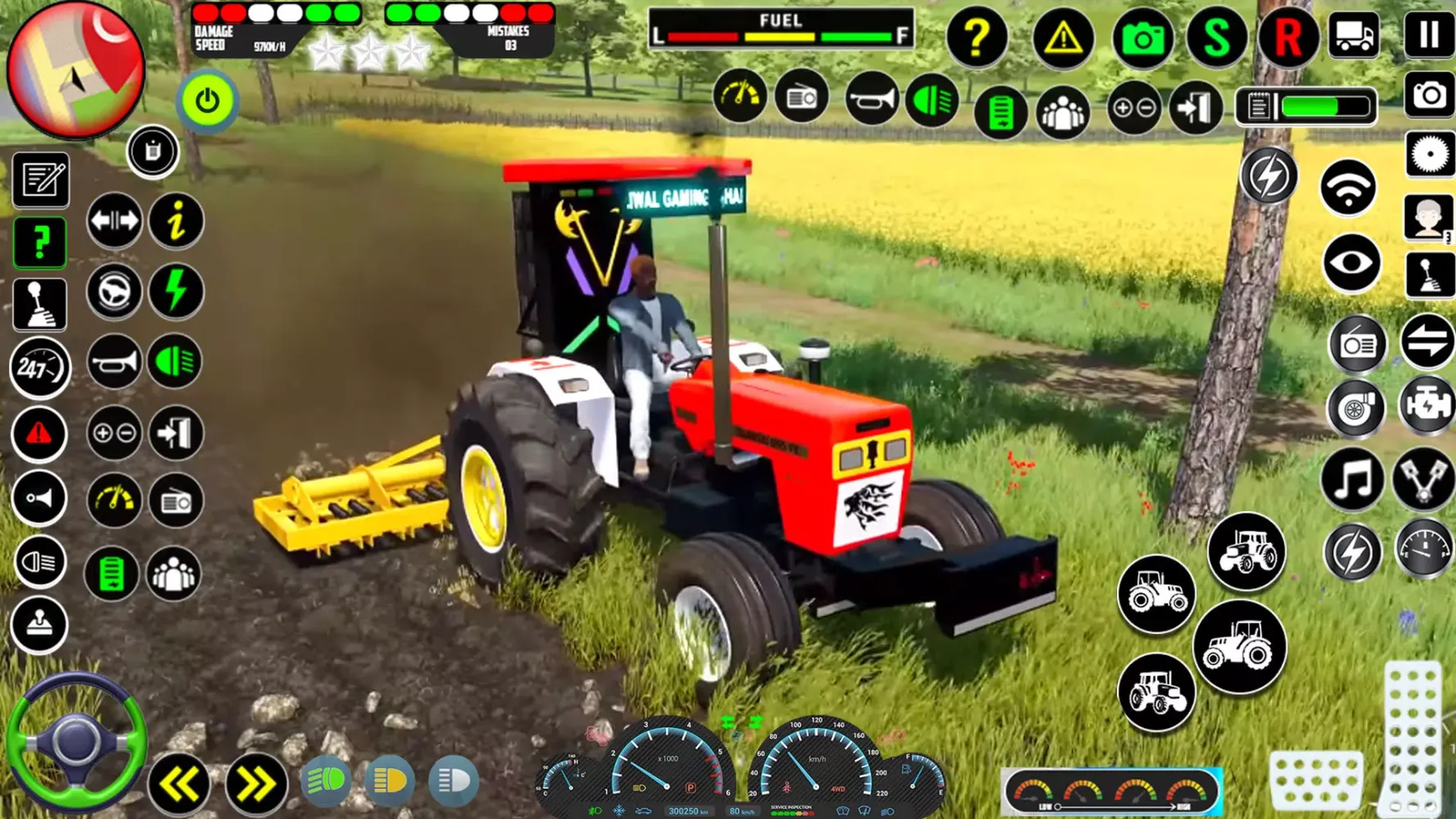 Tractor Driving Farming Games 스크린샷