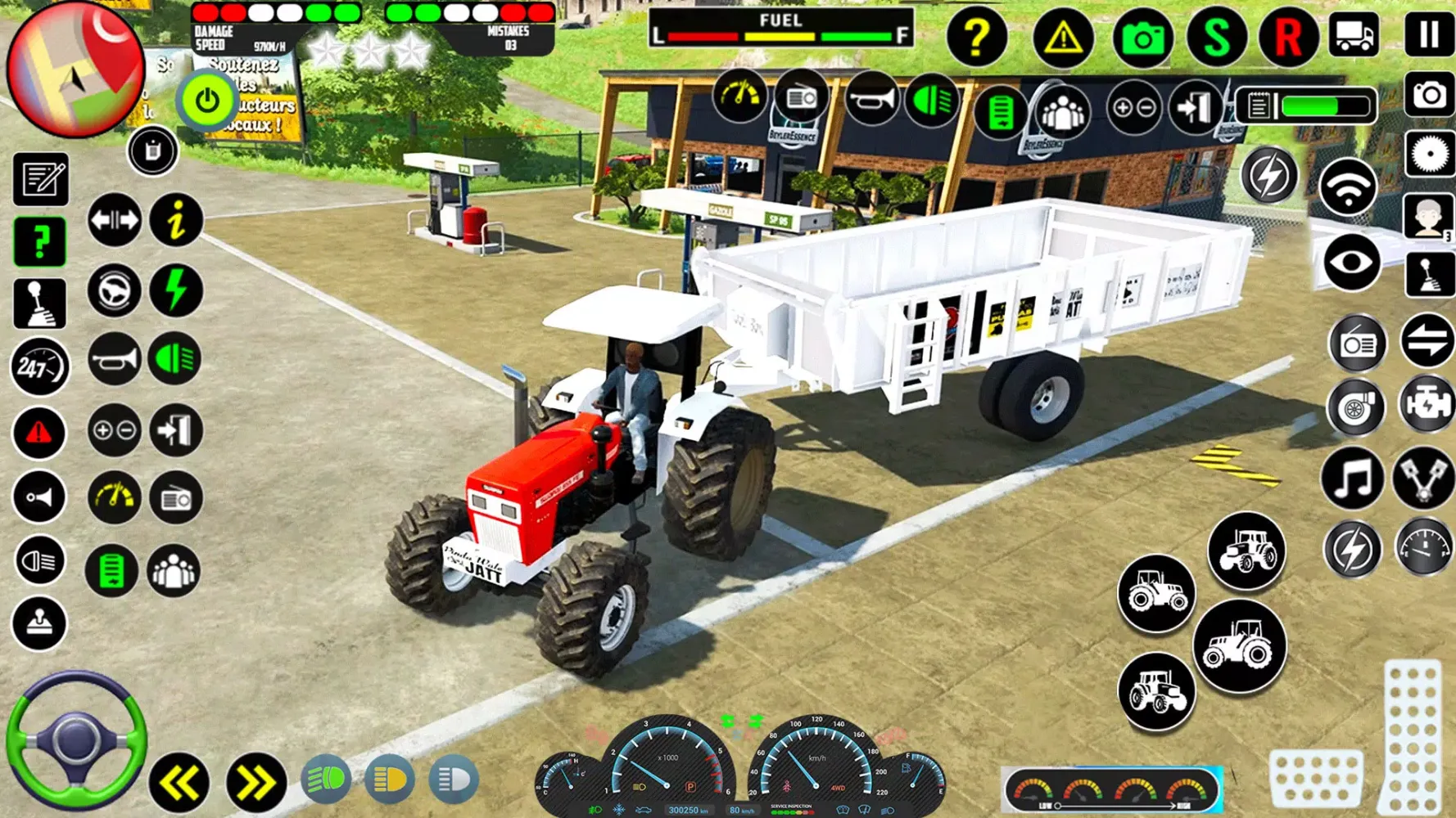 Tractor Driving Farming Games 스크린샷