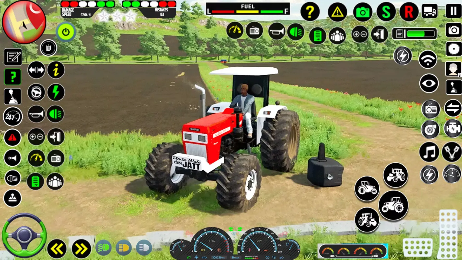 Tractor Driving Farming Games 스크린샷