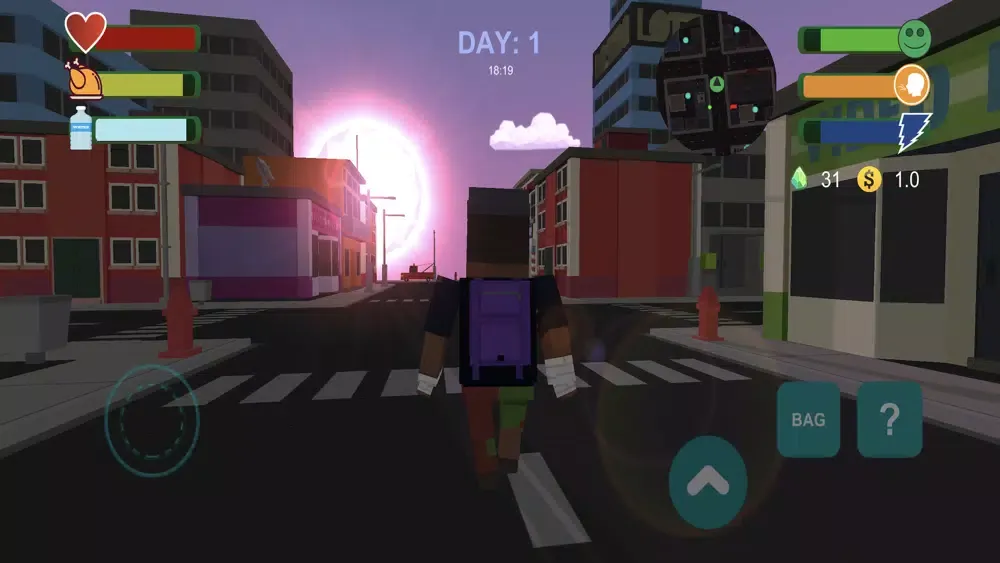 Captures d'écran de Hobo life simulator FE