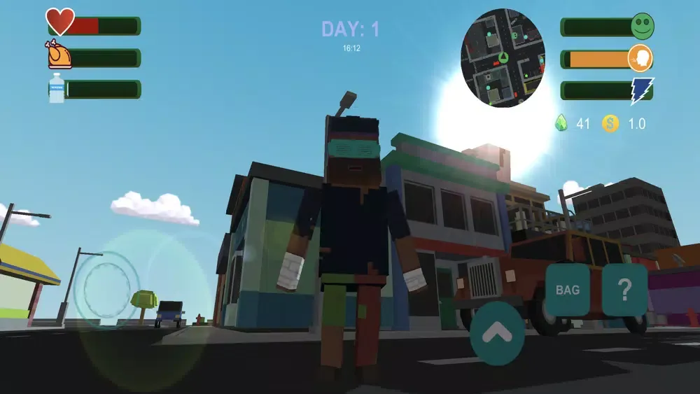 Captures d'écran de Hobo life simulator FE