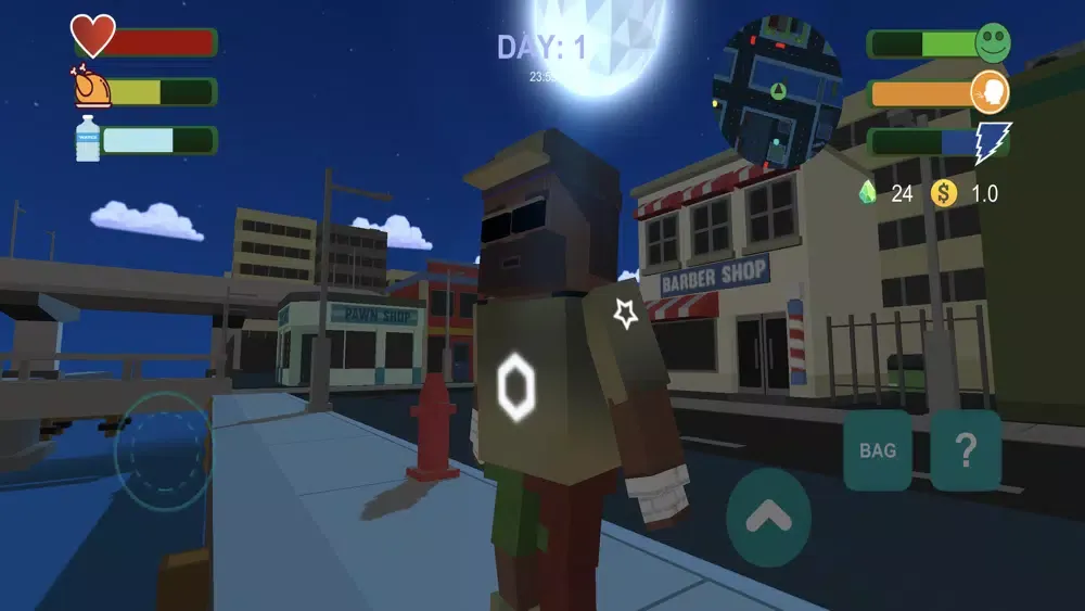 Captures d'écran de Hobo life simulator FE