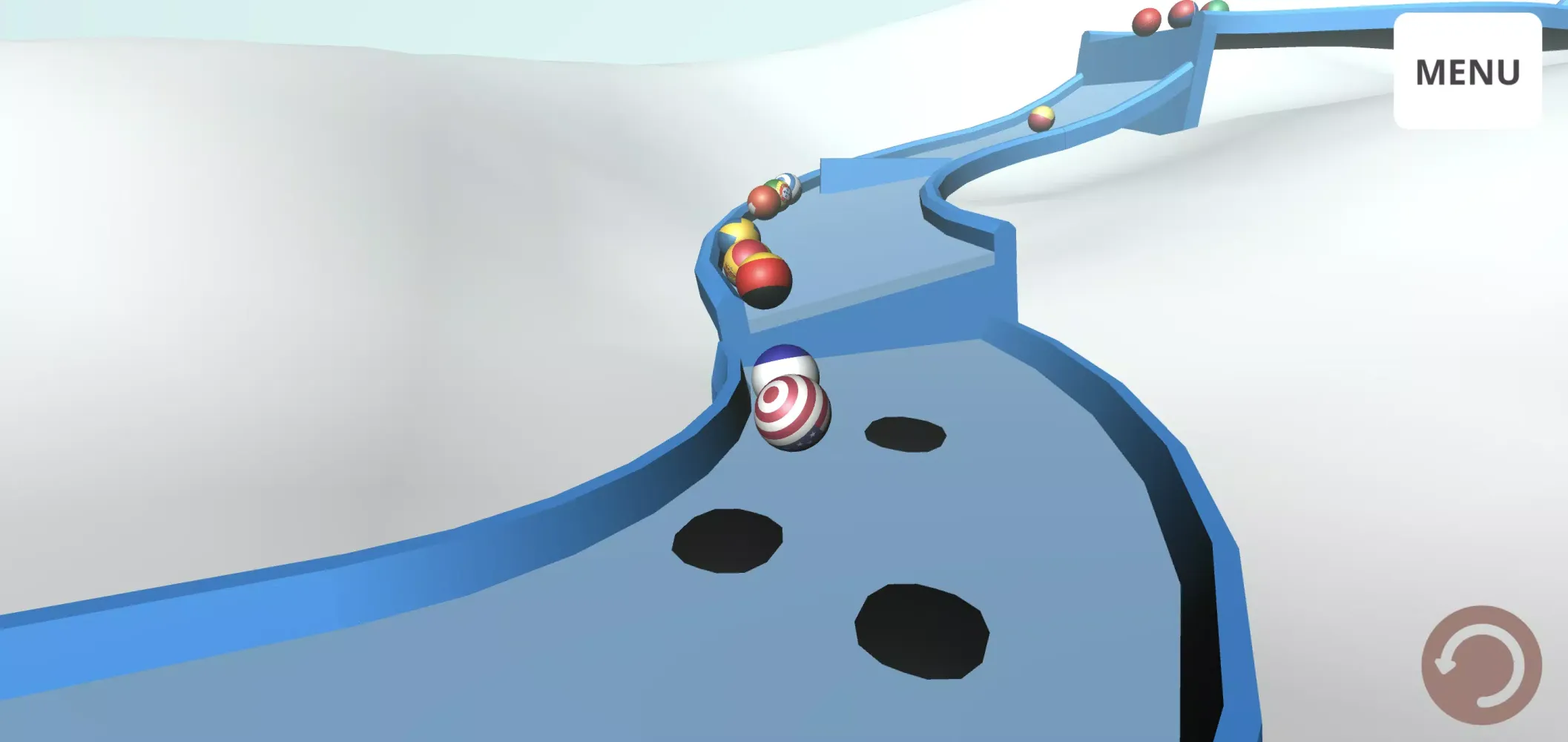 Marble Race 스크린샷