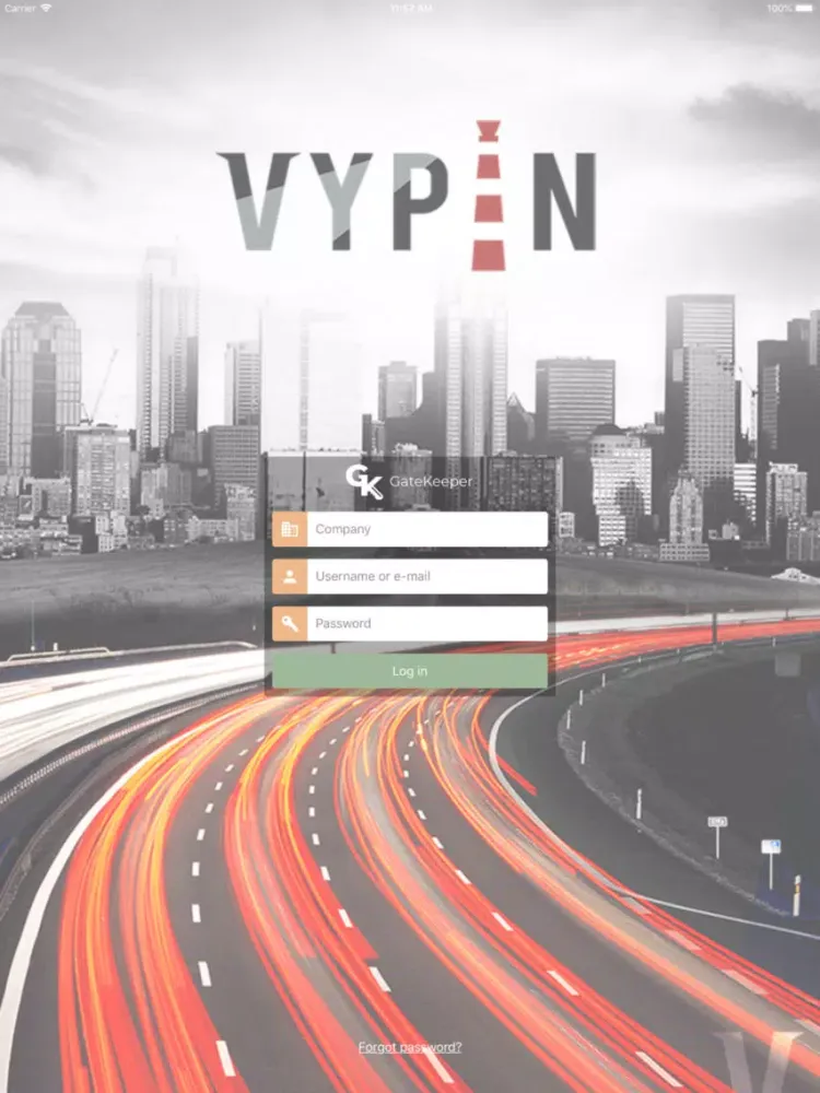 Скриншоты Vypin Gatekeeper iPad 