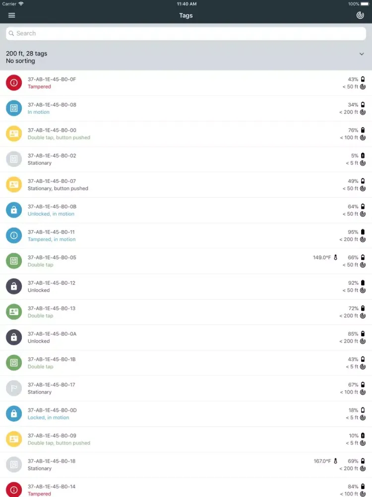 Ảnh chụp màn hình của Vypin GenX iPad 