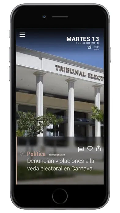 ภาพหน้าจอของ Vozz News: Top Engaging News