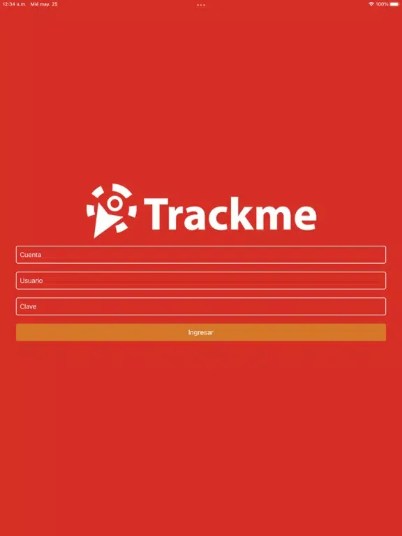 Zrzuty ekranu TRACKME GPS iPad 