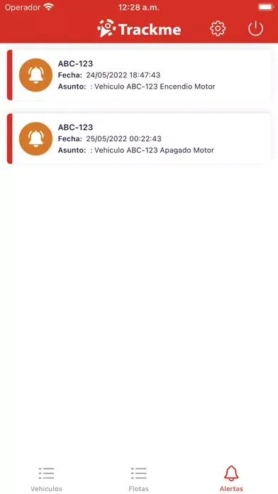 Zrzuty ekranu TRACKME GPS