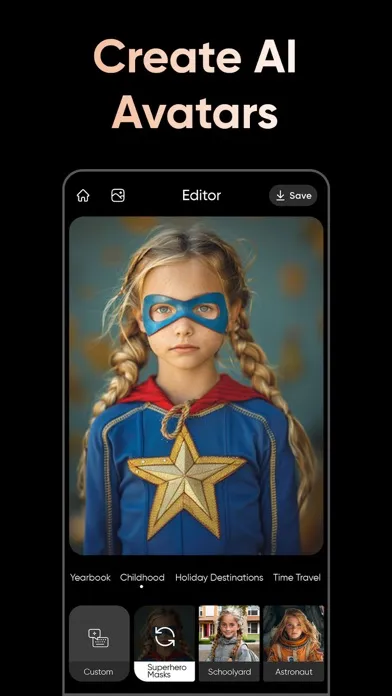Captures d'écran de PhotoTune: AI Photo Enhancer