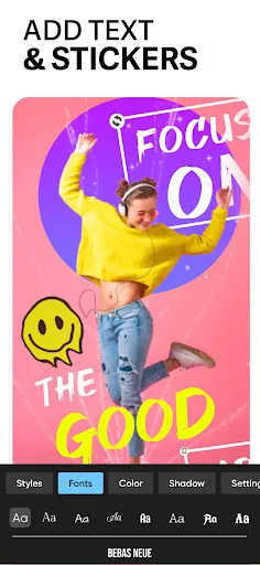 ภาพหน้าจอของ PhotoShot - Photo Editor