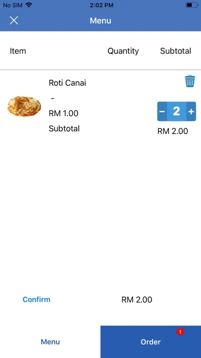 Tangkapan skrin BigAPP: Scan & Pay