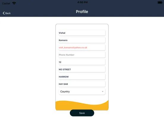 AToZ Courier iPad  স্ক্রিনশট