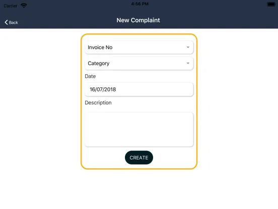 AToZ Courier iPad  স্ক্রিনশট