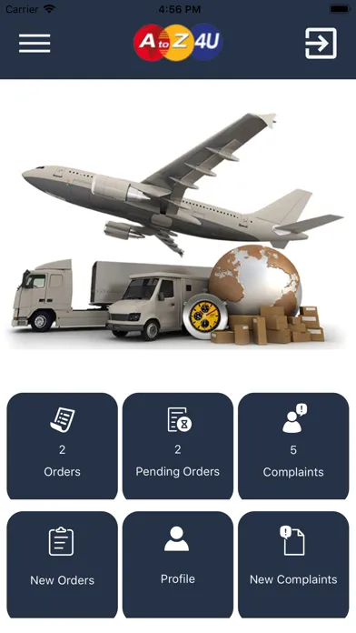 AToZ Courier স্ক্রিনশট
