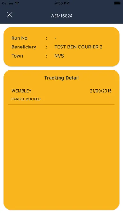 AToZ Courier স্ক্রিনশট