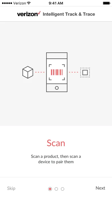 Screenshot di VZ Intelligent Track & Trace