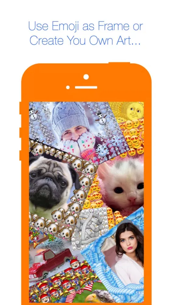 FillMoji - decorate your photo with emoticons应用截图