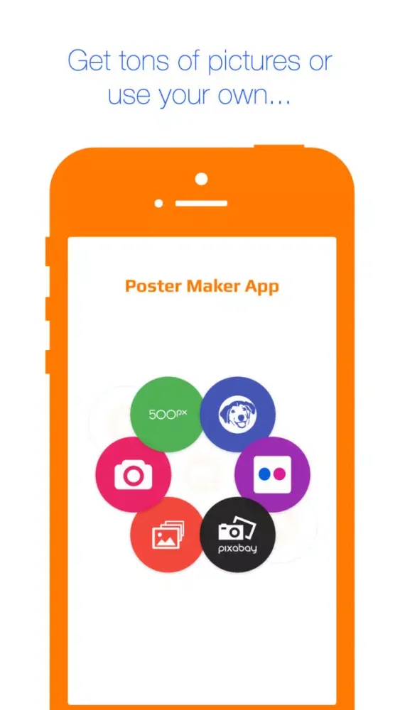 Poster Maker App - add caption or quote to picture Ekran Görüntüleri