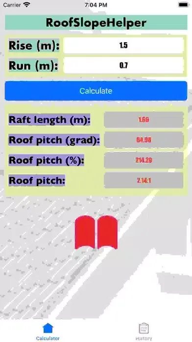RoofSlopeHelper স্ক্রিনশট