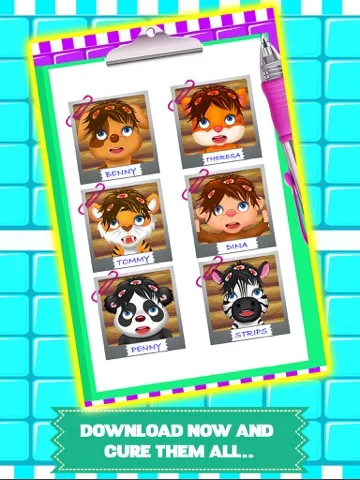 Newborn Pet Mommy's Hair Doctor - my new born baby salon & spa games for kids iPad  Ekran Görüntüleri