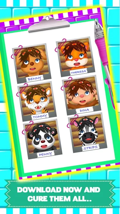 Newborn Pet Mommy's Hair Doctor - my new born baby salon & spa games for kids Ekran Görüntüleri