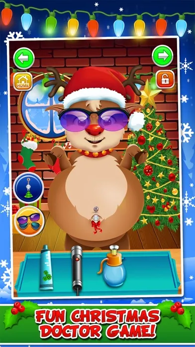 Santa Doctor Christmas Salon - Little Spa Shave & Mommy Baby Xmas Games for Girl Kids Screenshots