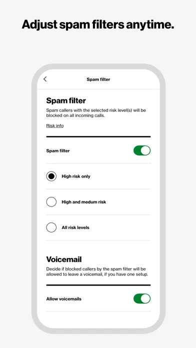 Verizon Call Filter Screenshots
