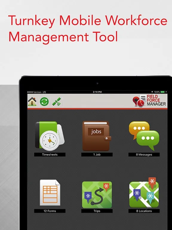 صور Verizon Field Force Manager iPad 
