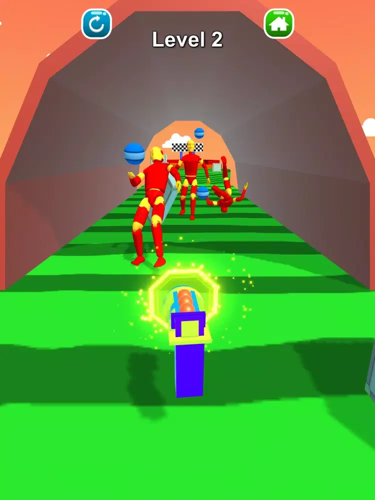 Capturas de tela do Knock Thrower 3D - Bullet Ball iPad 
