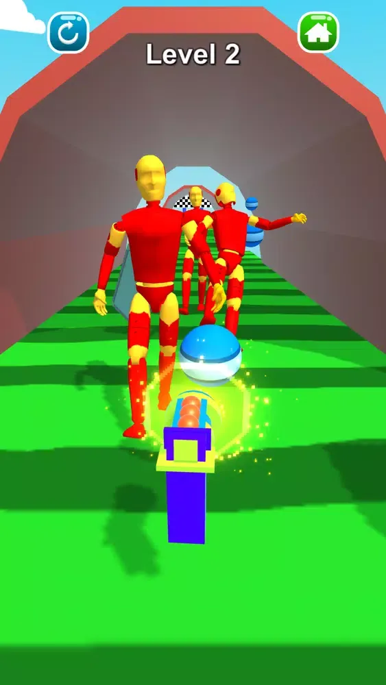 Capturas de tela do Knock Thrower 3D - Bullet Ball