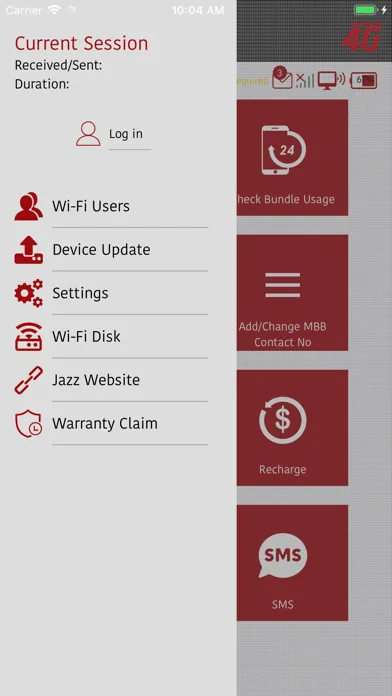 ภาพหน้าจอของ Jazz WiFi