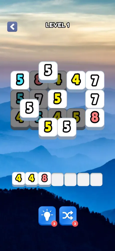 Screenshot di Number Tiles - Tile match game