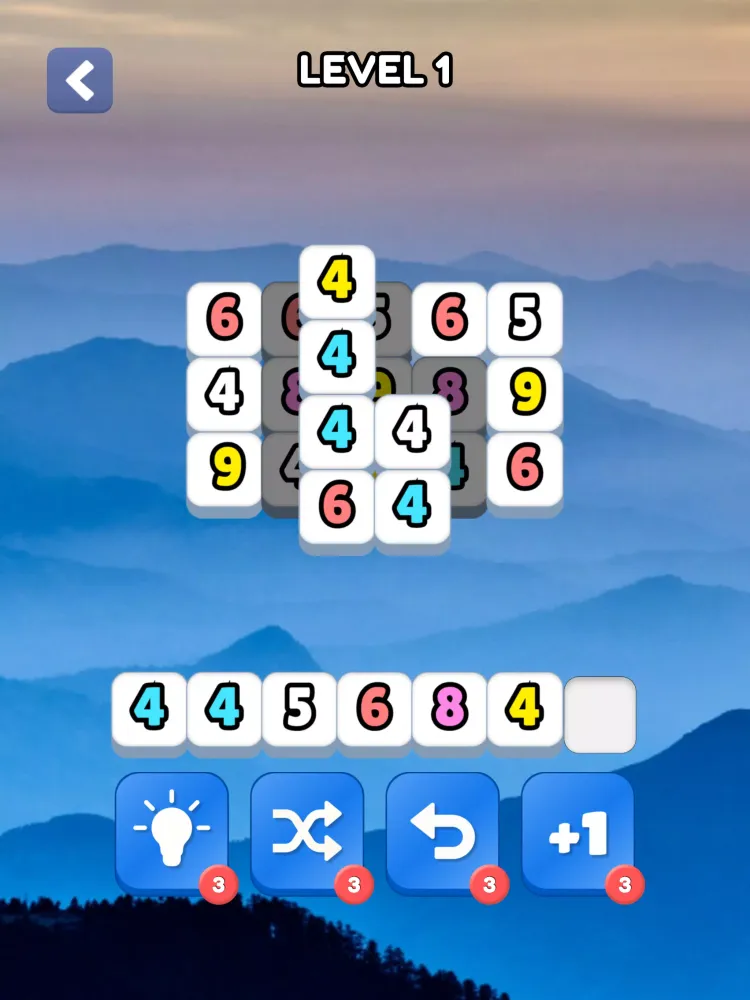 Screenshot di Number Tiles - Tile match game