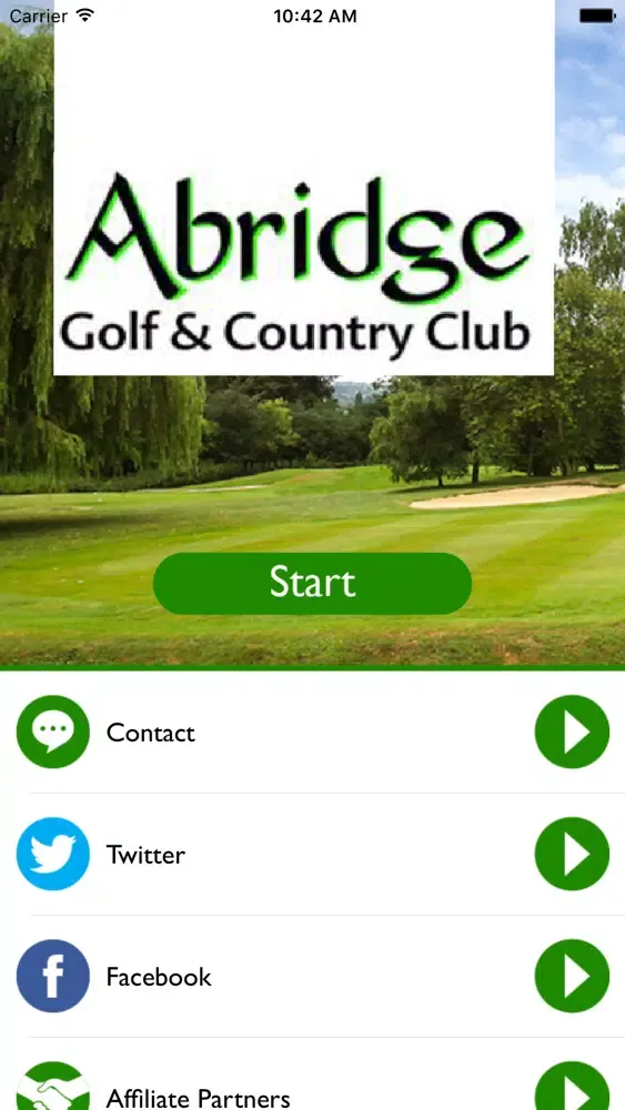 Abridge Golf Course & Country Club Screenshots