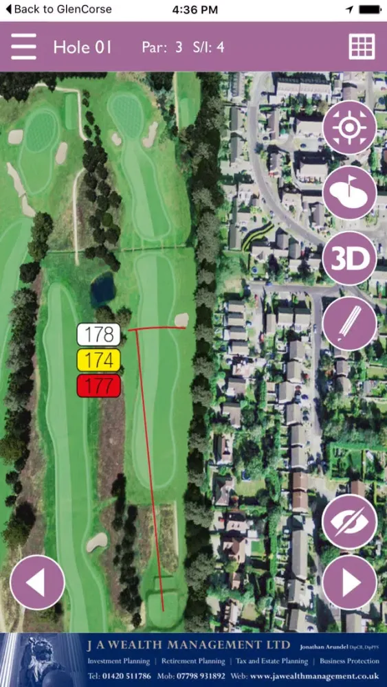 Capturas de tela do Blackmoor Golf Club