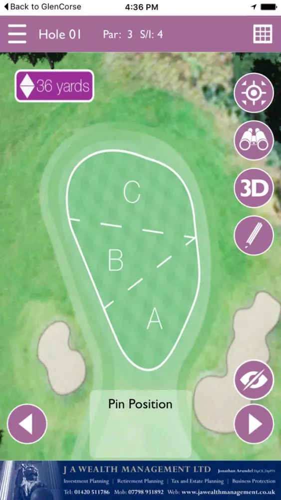 Capturas de tela do Blackmoor Golf Club