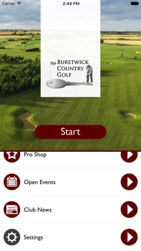 Tangkapan skrin Burstwick Country Golf Club