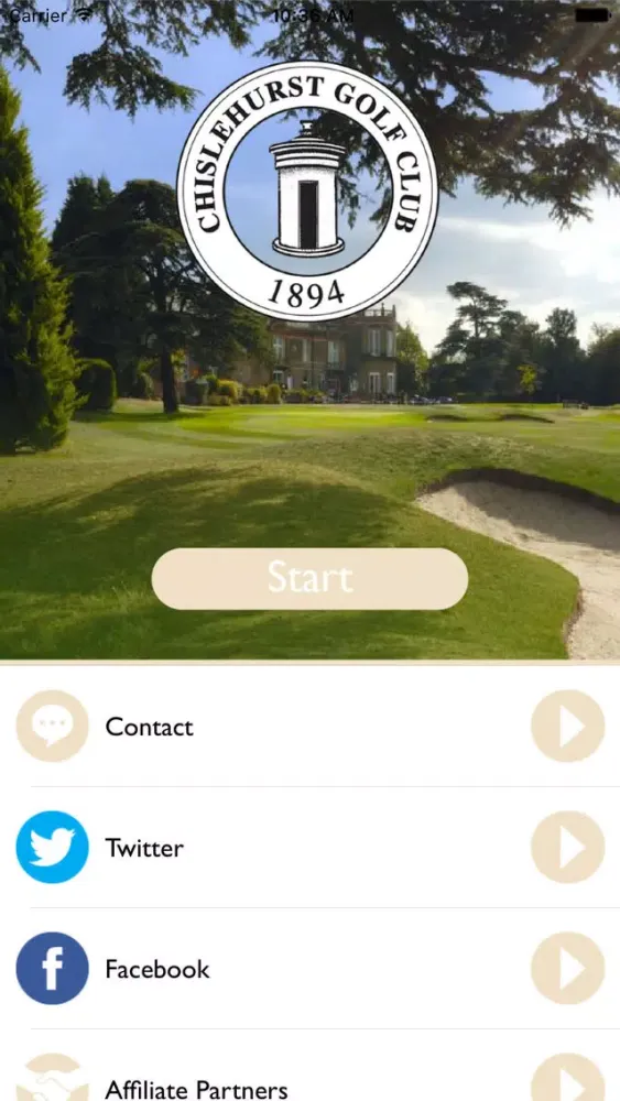 Capturas de tela do Chislehurst Golf Club