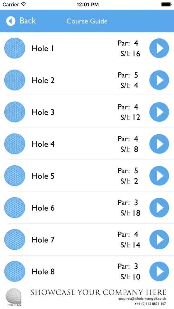 Hilton Park Golf Club应用截图