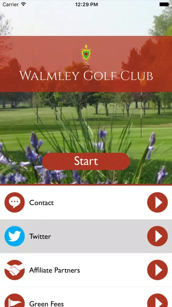 Walmley Golf Club スクリーンショット