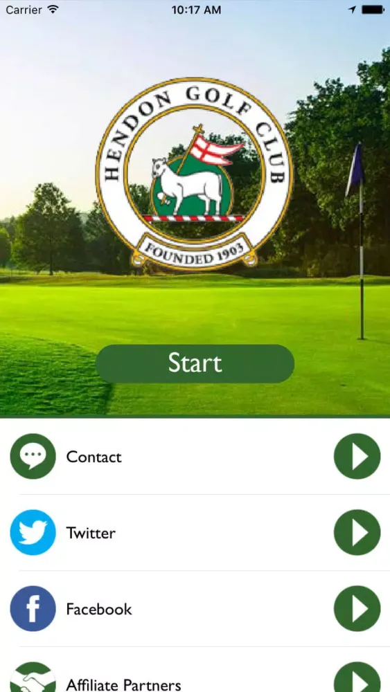 Captures d'écran de Hendon Golf GPS