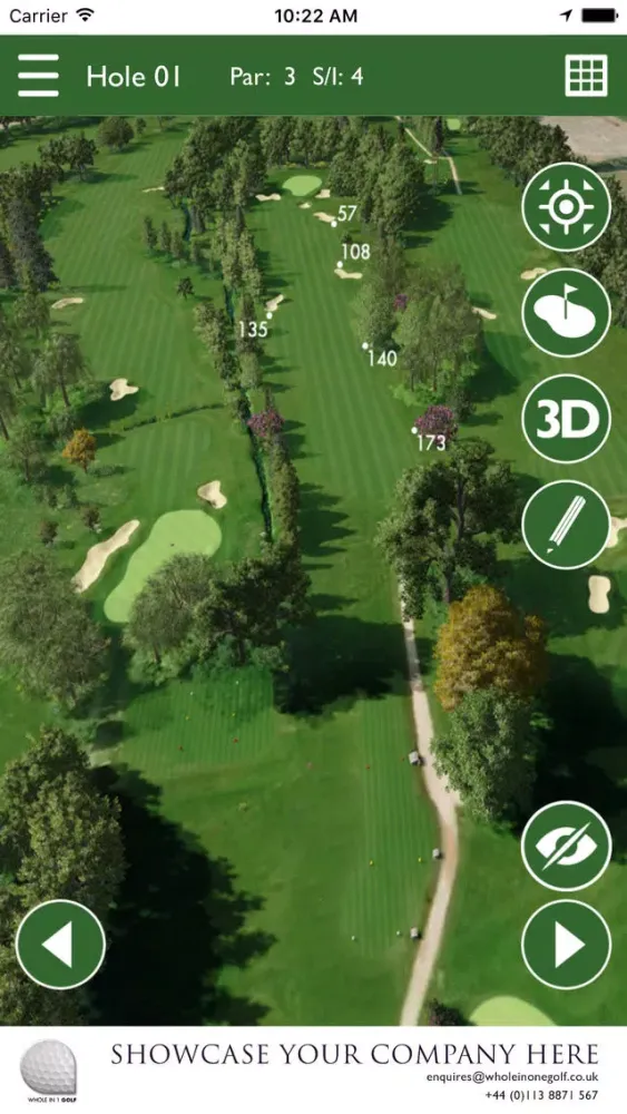 Captures d'écran de Hendon Golf GPS