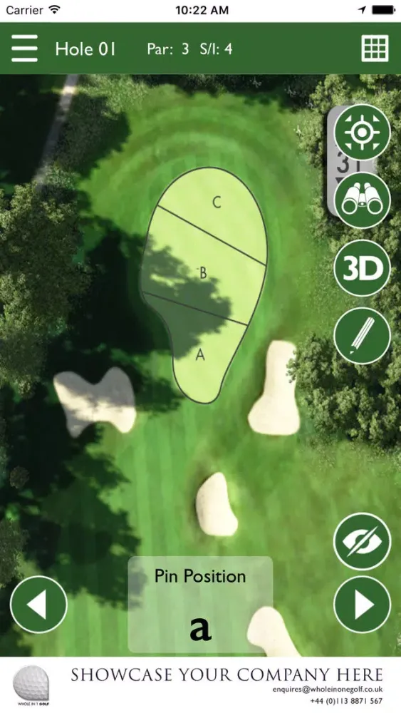 Captures d'écran de Hendon Golf GPS
